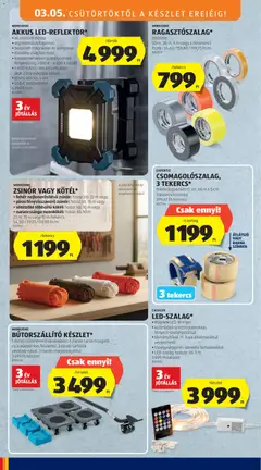 Aldi akciós újság - amely érvényes a következő dátumtól: 05.03.2026 | Oldal: 58