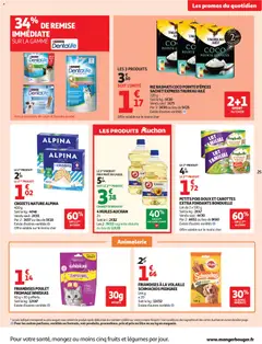 Auchan - Prévisualisation de Auchan - Produits laitiers valide à partir de 17.02.2026 | Page: 25