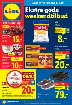 Lidl - Black Friday gyldig fra 02.11.2025 | Side: 36 | Produkter: Risalamande, Bacon, Vindruer, Søm