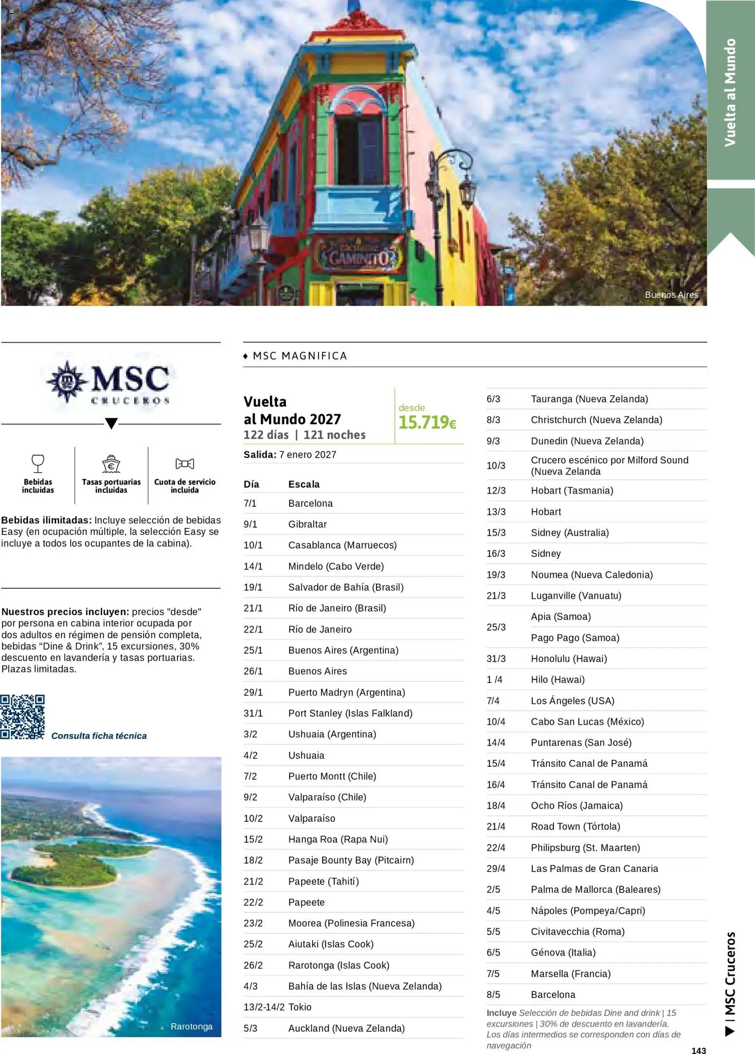 Viajes El Corte Inglés Cruceros marítimos │ válido desde el 01.01.2026 | Página: 144 | Productos: Navegación