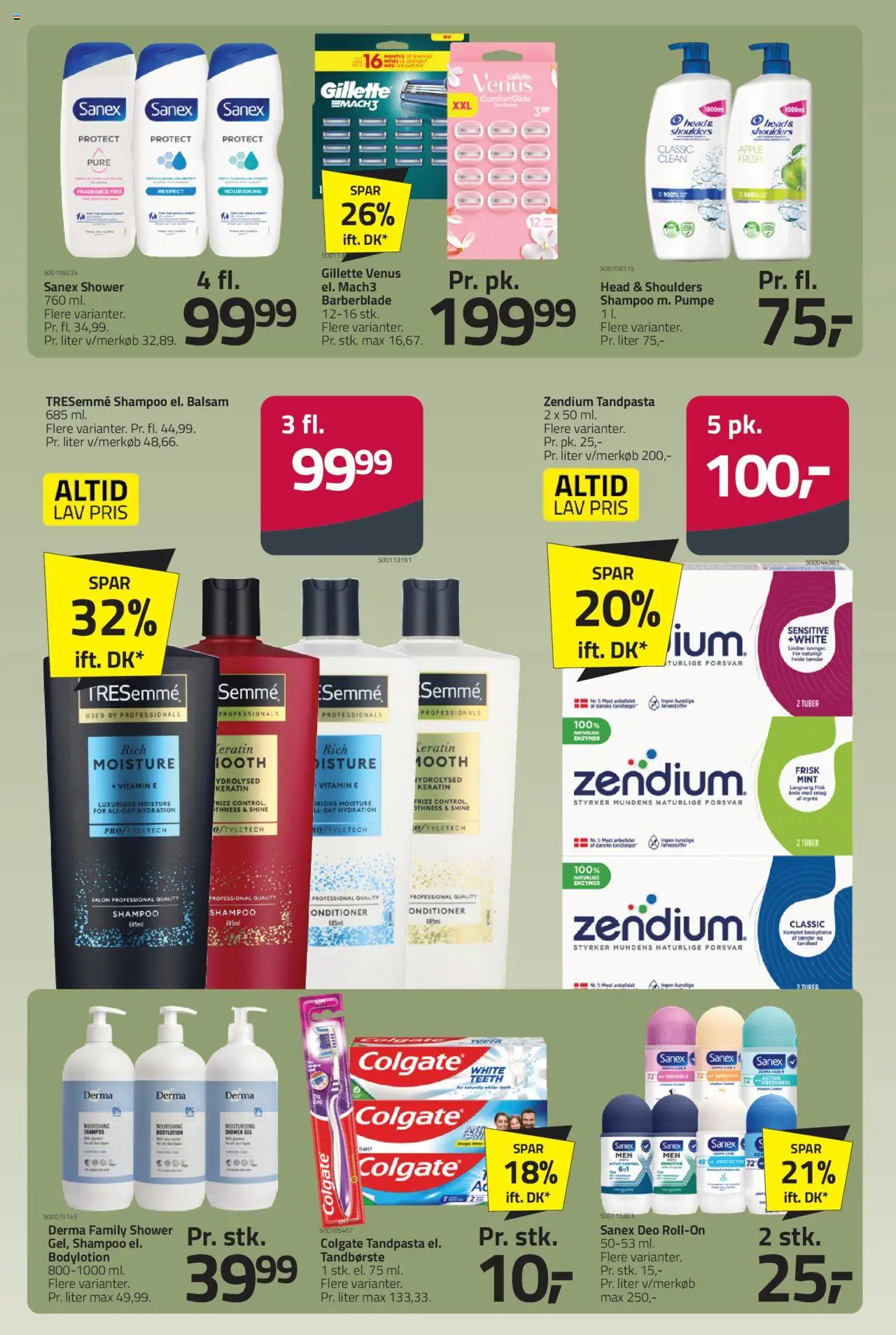 Fleggaard tilbudsavis – gyldig fra 22.10.2025 | Side: 44 | Produkter: Shampoo, Balsam, Tandpasta, Mynte