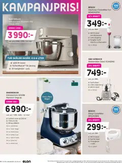 Elon reklamblad aktuell från 18.08.2025 | Sida: 10 | Produkter: Stavmixer, Matberedare, Elvisp