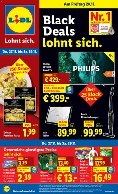 Lidl - Black Friday ab 27.11.2025 gültig