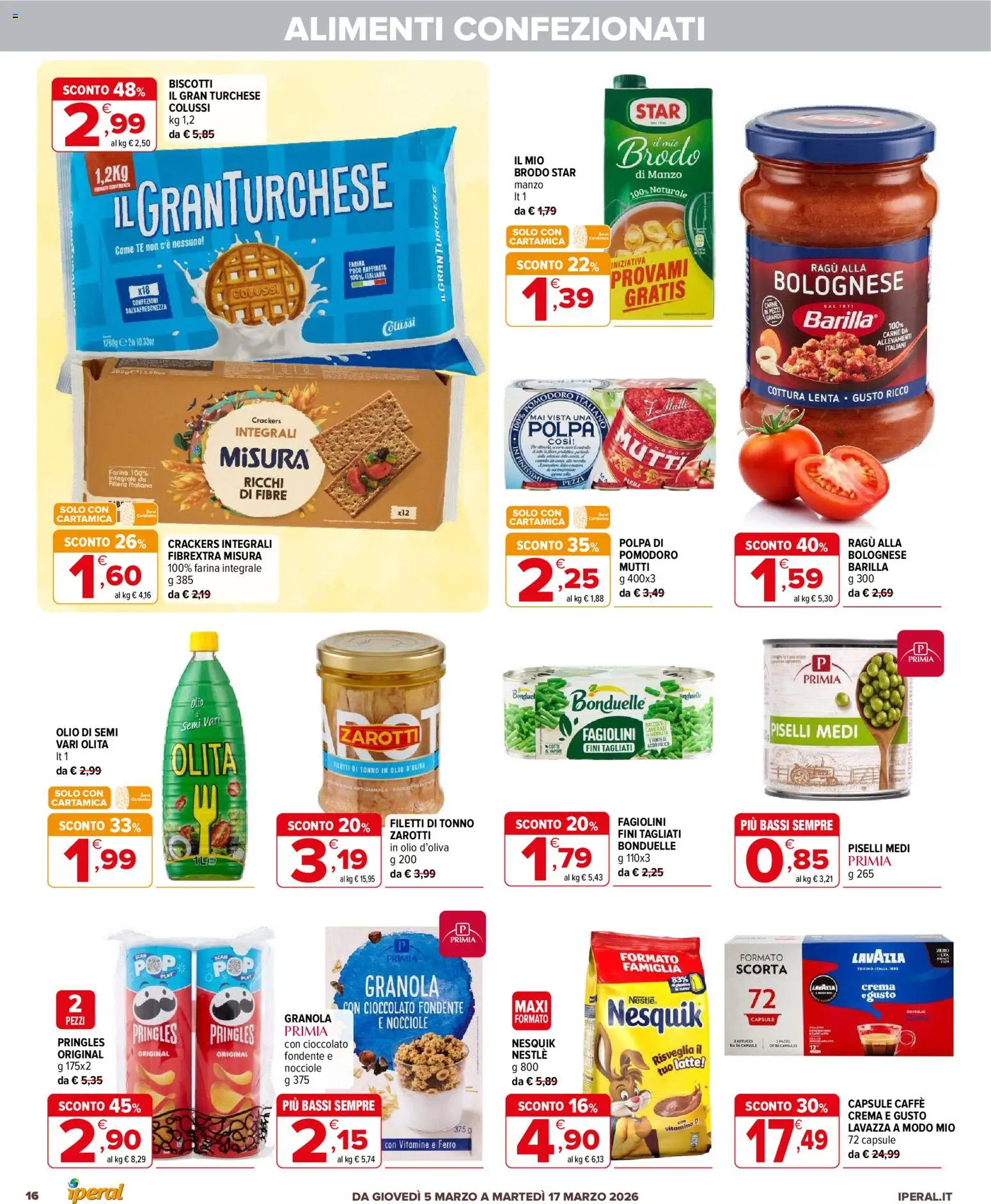 Volantino Iperal del 05.03.2026 | Pagina: 16
