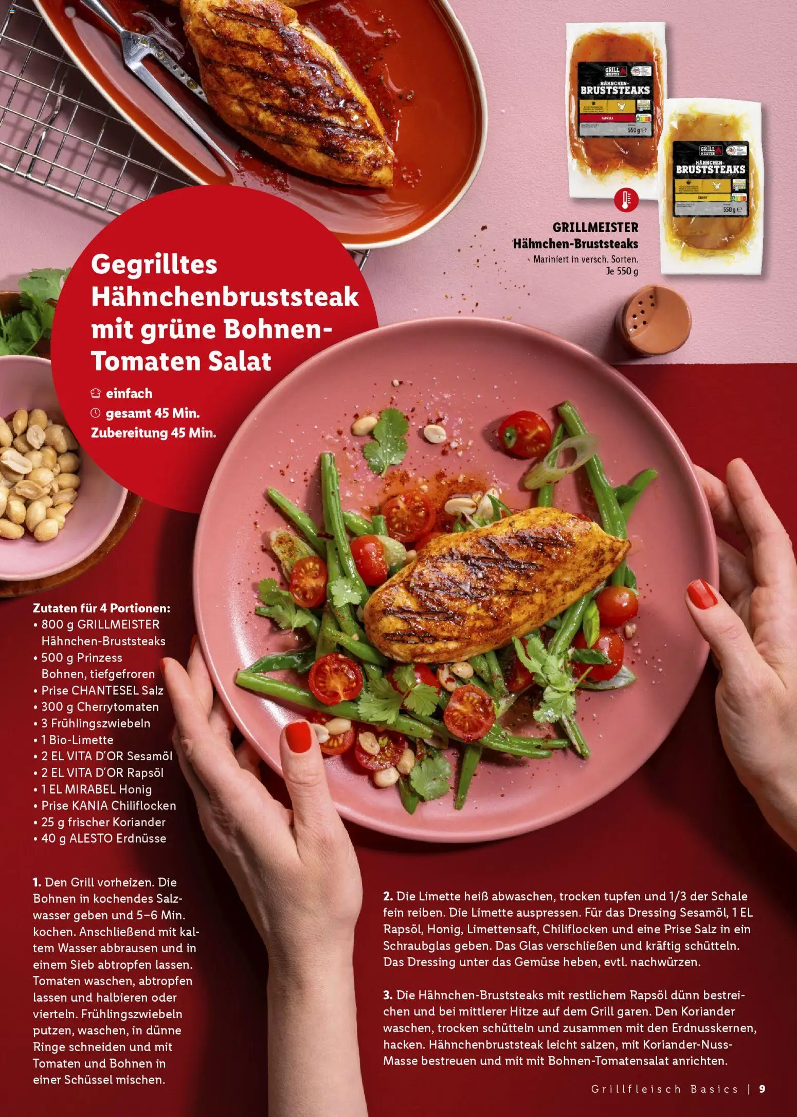 Lidl Prospekt – gültig ab 25.04.2026 | Seite: 9 | Produkte: Erdnüsse, Dressing, Wasser, Paprika