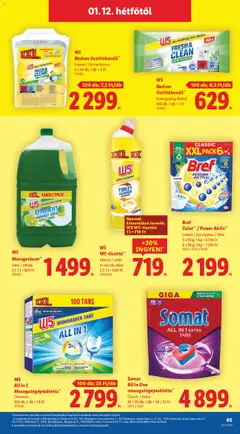 Lidl Akciós újság - amely érvényes a következő dátumtól: 08.01.2026 | Oldal: 65
