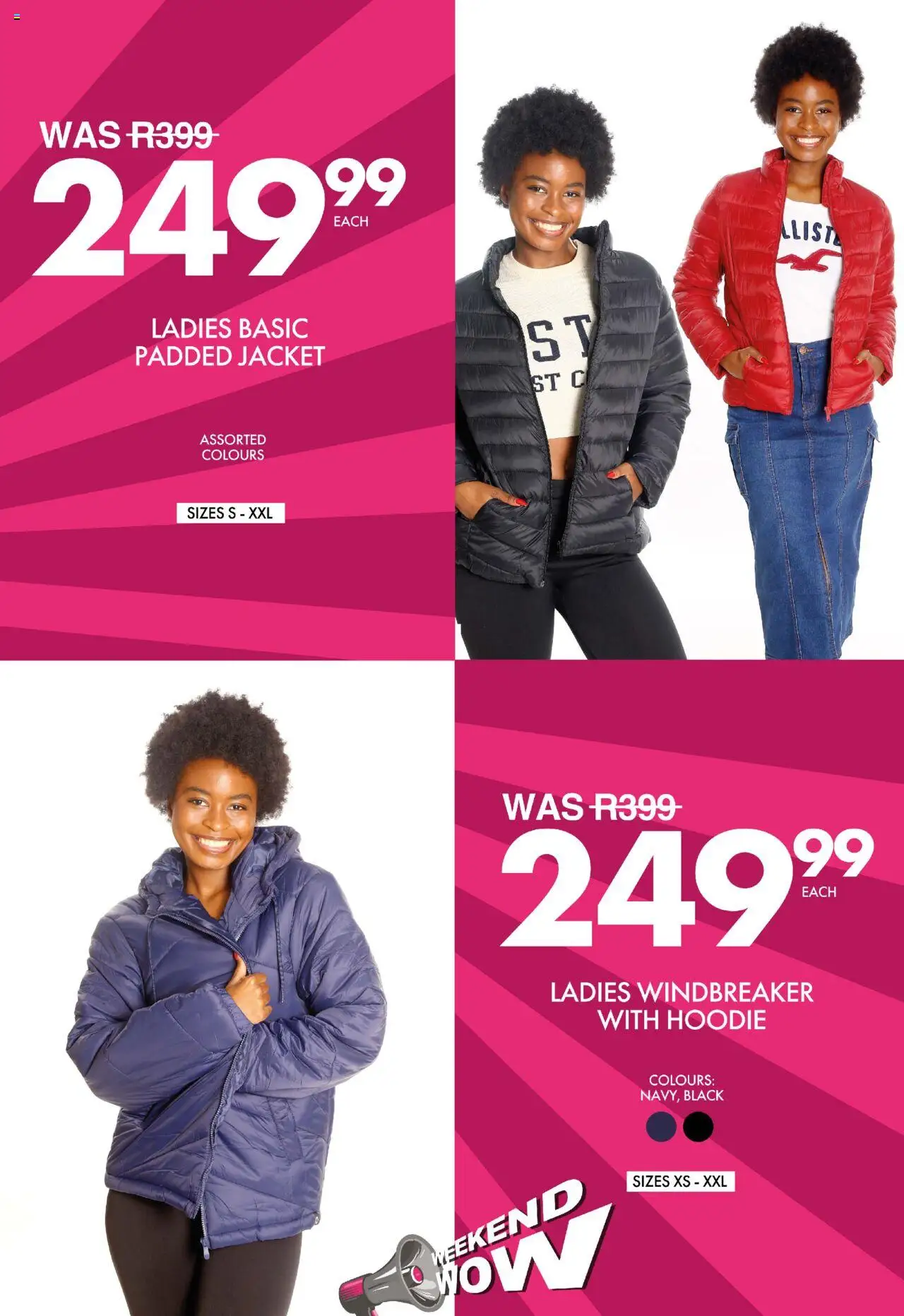 Save Weekend WOW │ valid from 01.08.2025 | Page: 11 | Products: Hoodie, Jacket
