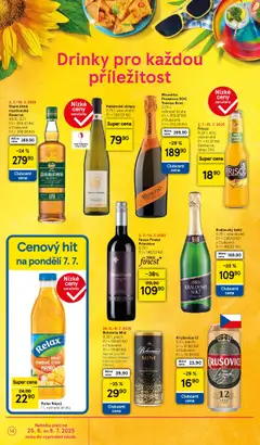 Tesco leták - Hypermarket od 02.07.2025 | Strana: 14 | Produkty: Finest, Primitivo, Plech, Prosecco DOC
