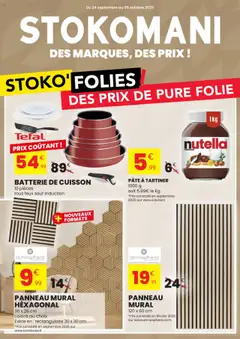 Stokomani - Prévisualisation de Stokomani - Catalogue valide à partir de 24.09.2025