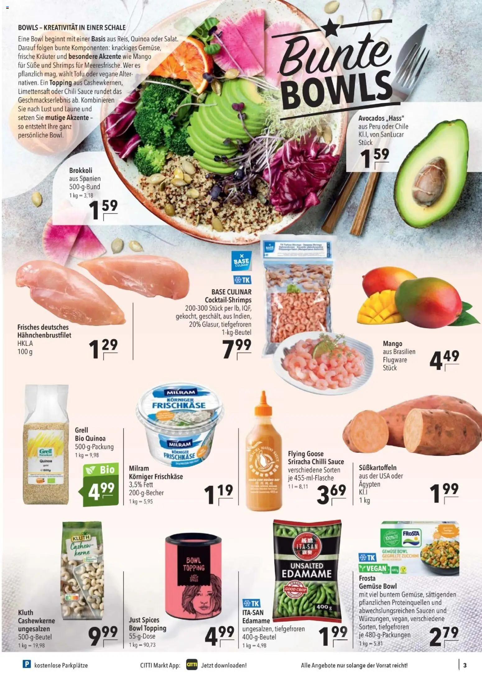 CITTI tilbudsavis – gyldig fra 07.01.2026 | Side: 3 | Produkter: Mango, Tofu, Chilli