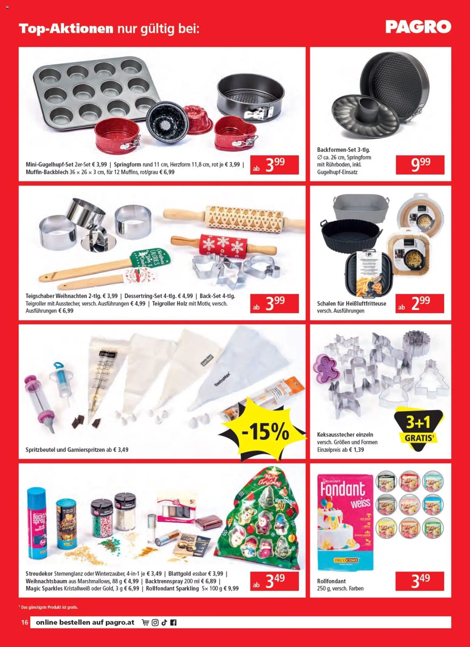 Pagro-Diskont - Black Friday gültig ab 13.11.2025 | Seite: 16