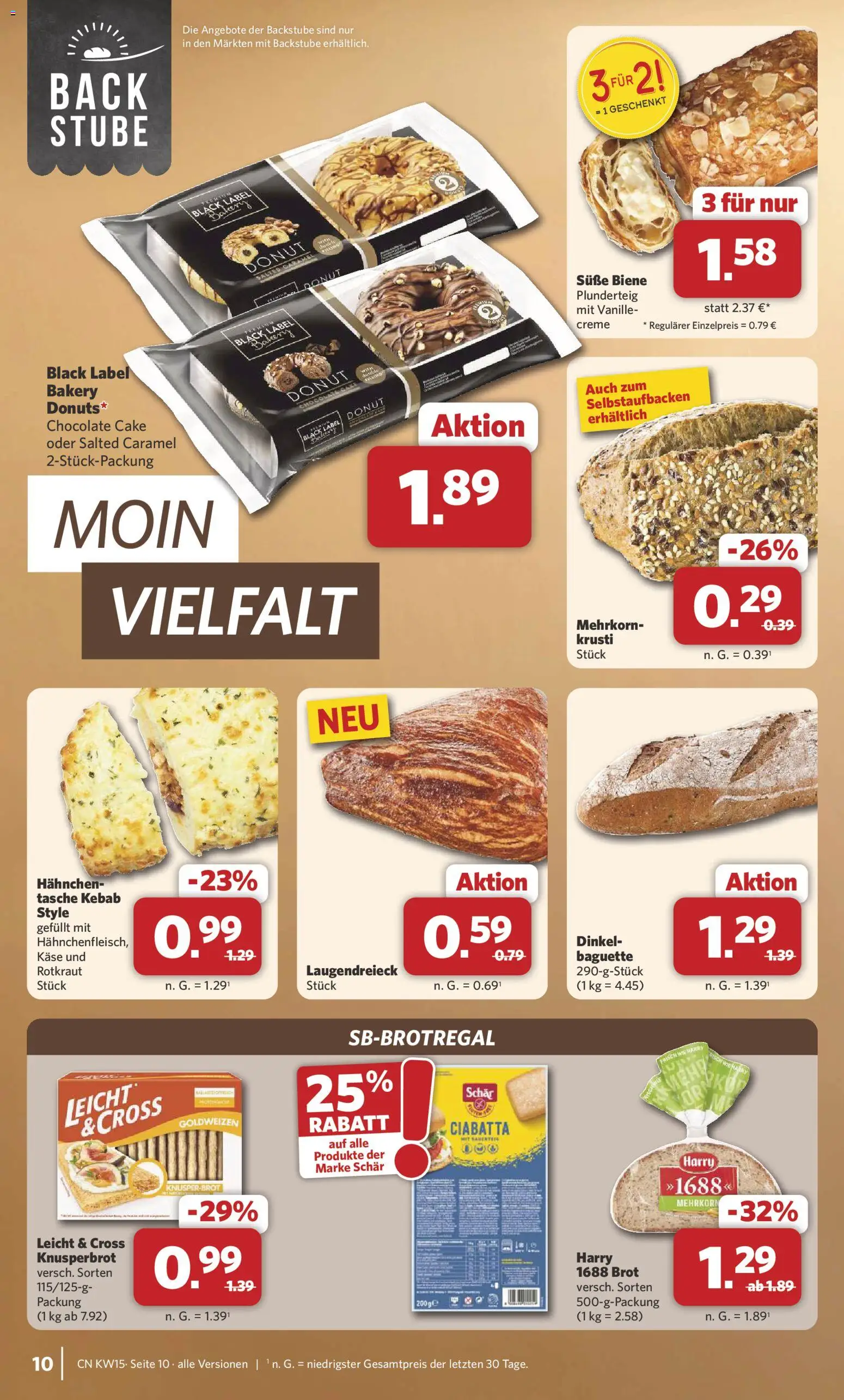 Combi Prospekt 	 – gültig ab 07.04.2026 | Seite: 10 | Produkte: Tasche, Käse, Creme, Brot