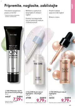 Oriflame - Katalog - Pregled kataloga iz trgovine Oriflame, vrijedi od 28.01.2026 | Stranica: 69 | Proizvodi: Primer, Finish