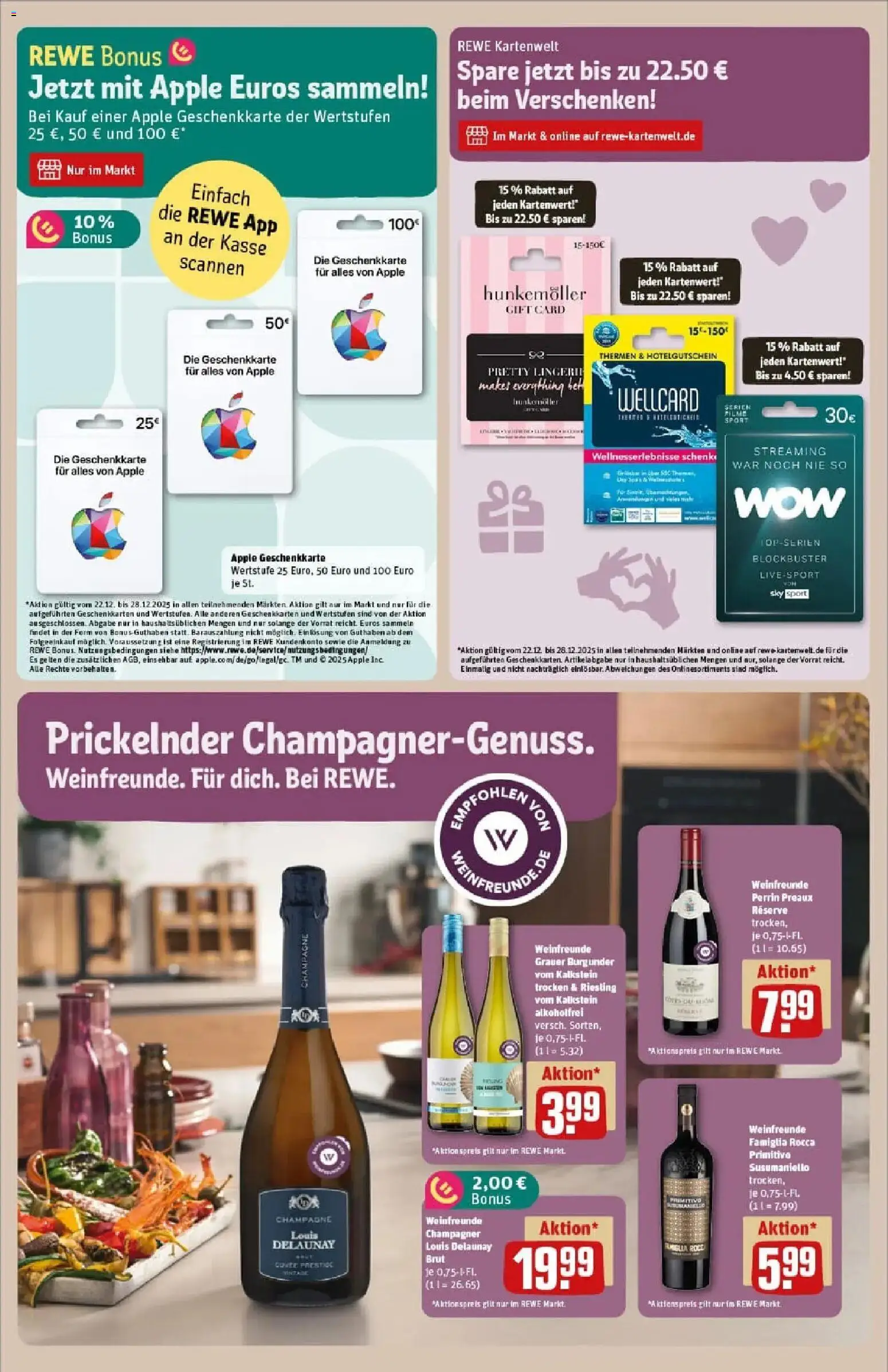 Rewe prospekt St. Georgen Im Schwarzwald	 – gültig ab 22.12.2025 | Seite: 17 | Produkte: Apple