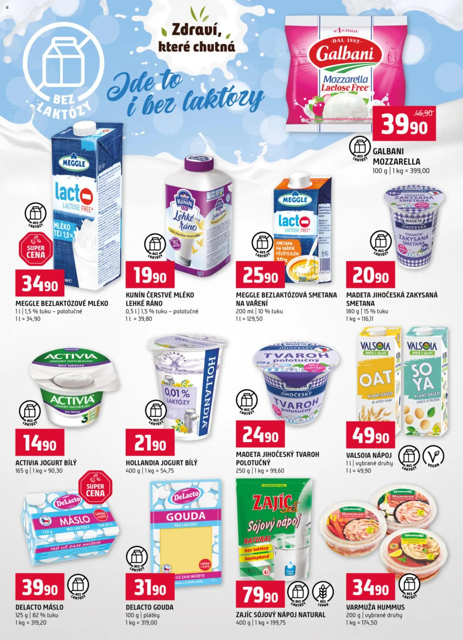 Terno leták od 07.01.2026 | Strana: 7 | Produkty: Jogurt, Tvaroh, Meggle Bezlaktózová smetana, Smetana na vaření