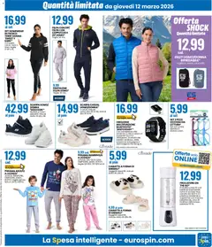 Anteprima del volantino Eurospin volantino valido a partire dal 12.03.2026 | Pagina: 11 | Prodotti: Schermo, Gilet, Cappuccio, Connettore