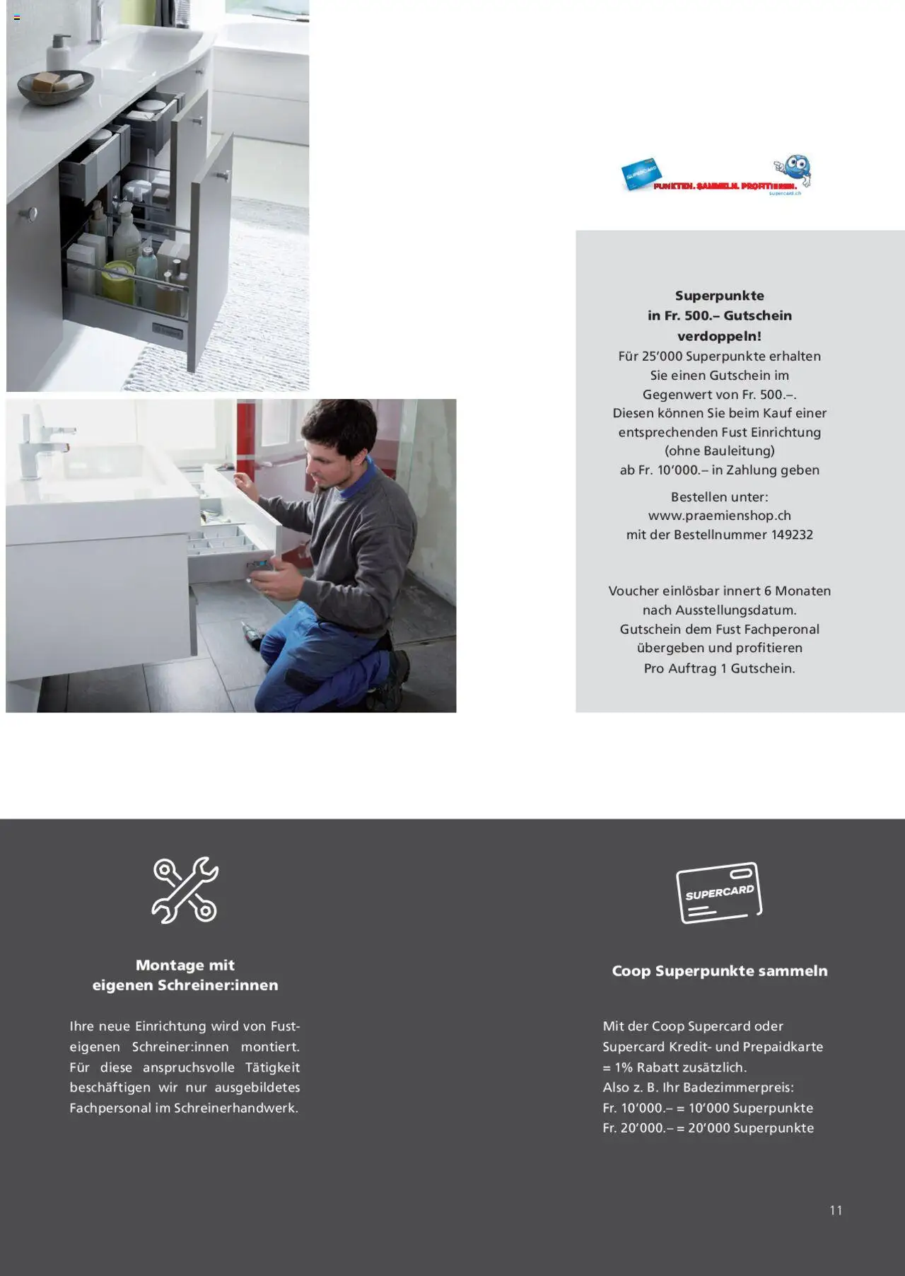 Fust Badezimmermagazin ab 05.05.2025 | Seite: 11