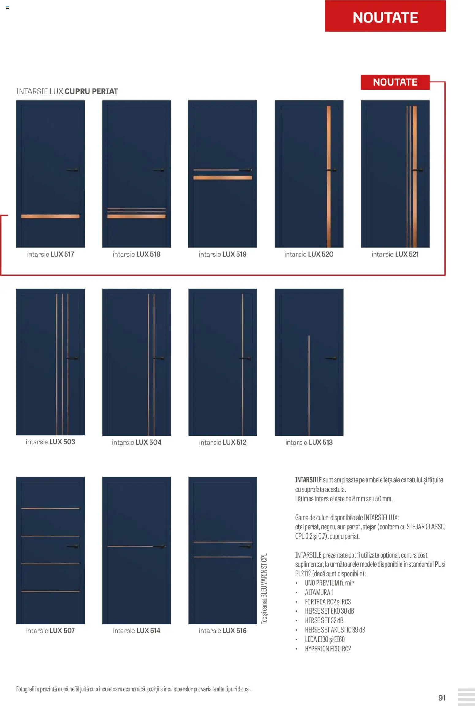 Noul catalog Proges – valabil de la 23.08.2024 | Pagină: 91 | Produse: Ușă