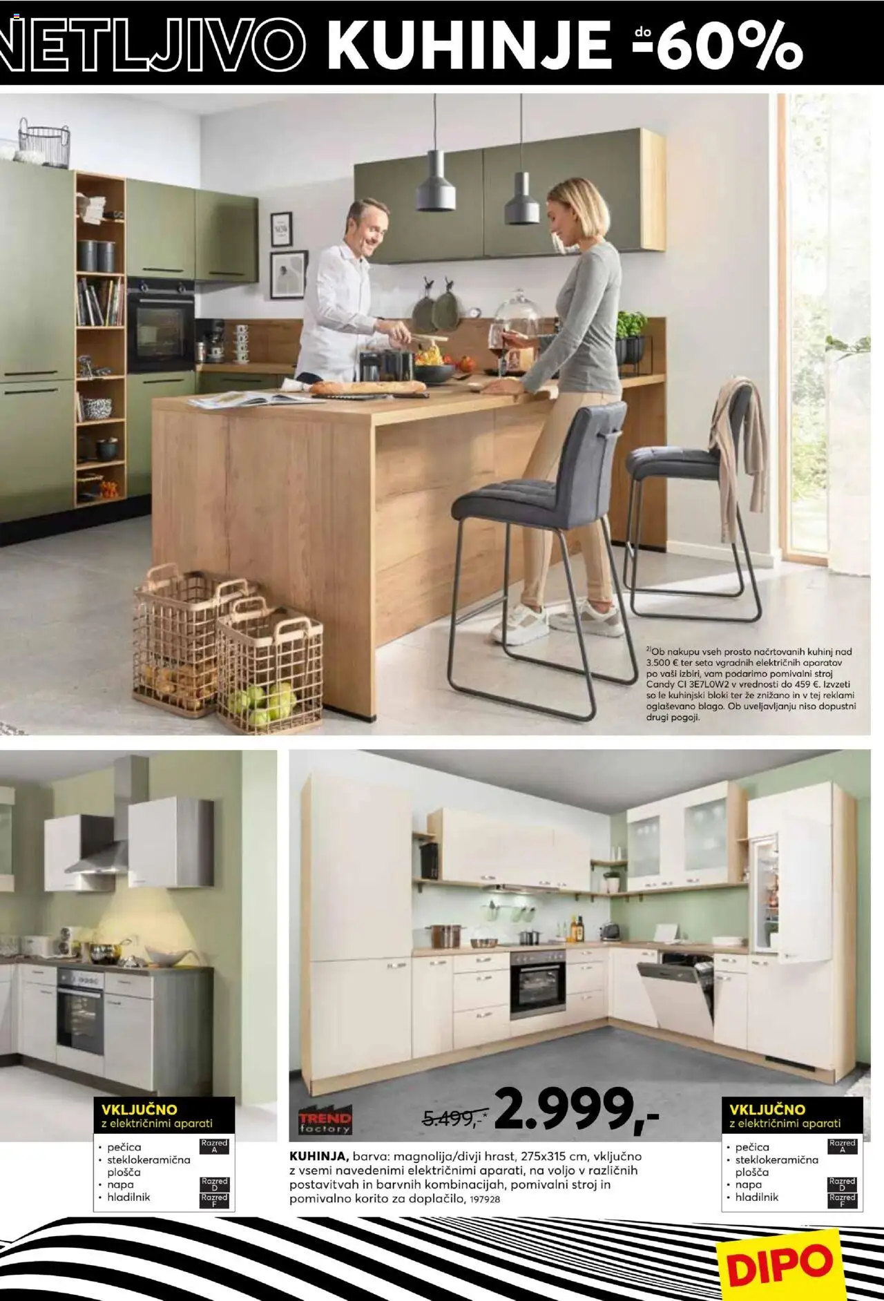 Dipo katalog │ velja od 20.08.2025 | Stran: 3 | Izdelki: Hladilnik, Pecica, Pomivalni stroj, Barva