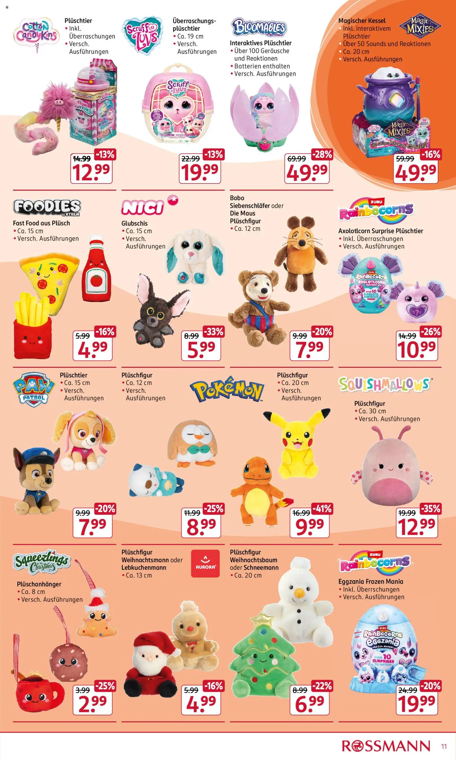Rossmann Spiel & Spaß Aktion n im Herbst – gültig ab 03.11.2025 | Seite: 11 | Produkte: Batterien, Maus