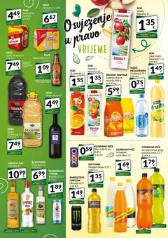Bakmaz - Katalog - Pregled kataloga iz trgovine Bakmaz, vrijedi od 13.11.2025 | Stranica: 6 | Proizvodi: Šljivovica, Vino, Ožujsko, Limun