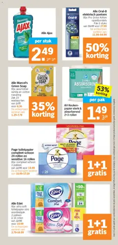 | Pagina: 36 | Producten: Wasmiddel, Kan, Papier, Toilet
