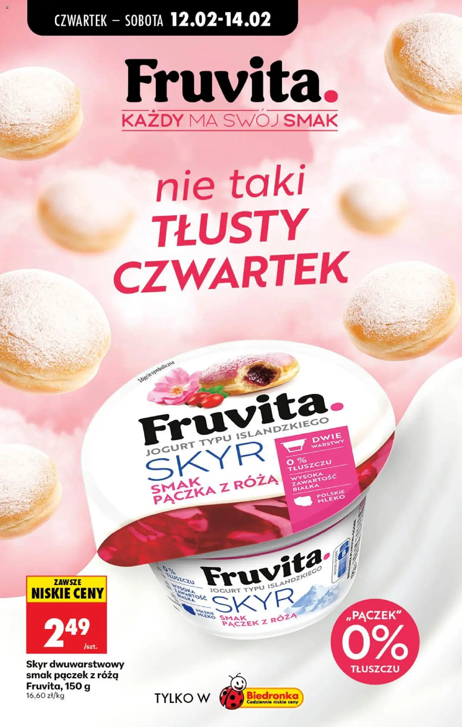 Biedronka gazetka - Oferta w tym tygodniu od 12.02.2026 | Strona: 39 | Produkty: Mleko, Jogurt, Skyr