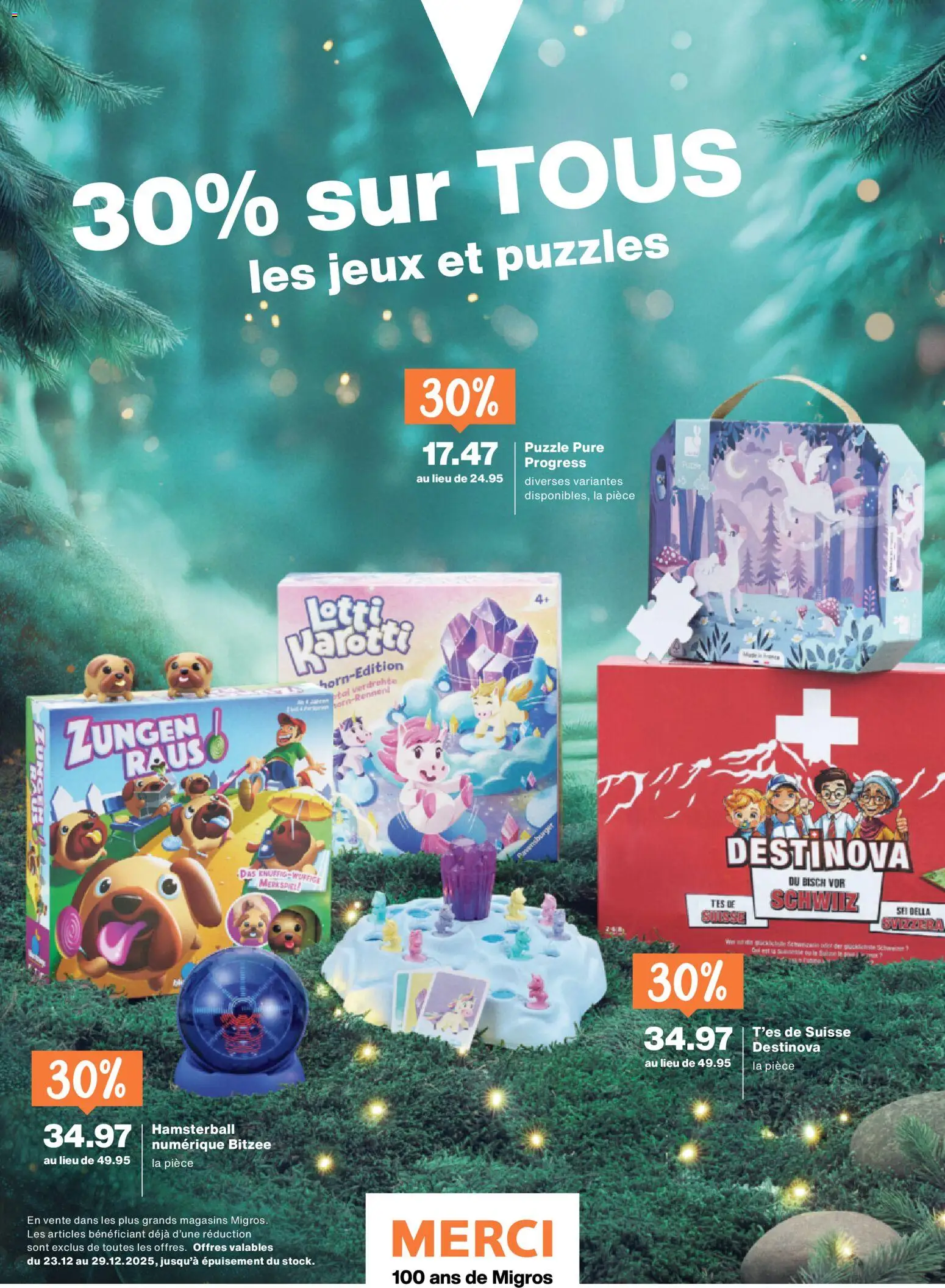 Migros Magazin FR – gültig ab 22.12.2025 | Seite: 2 | Produkte: Spiel