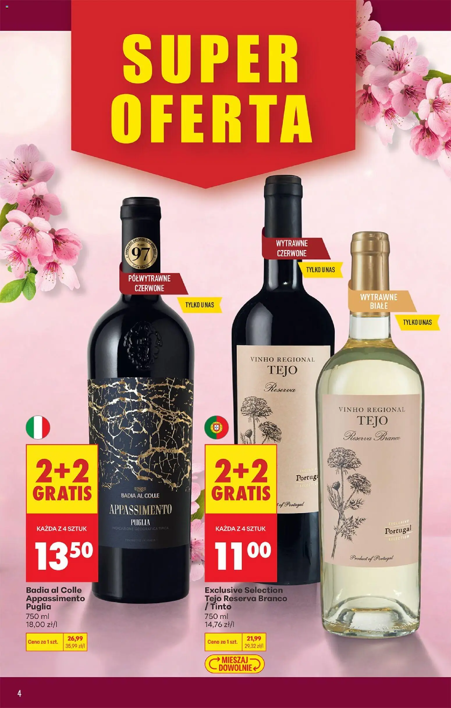 Biedronka gazetka - Czas na toast od 23.03.2026 | Strona: 4