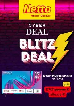 Netto Marken-Discount - Cyber Monday ab 30.11.2025 gültig