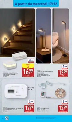 Aldi - Prévisualisation de Aldi - Catalogue de la semaine 51 valide à partir de 16.12.2025 | Page: 39 | Produits: lampe LED, Lampe, Télécommande, Piles