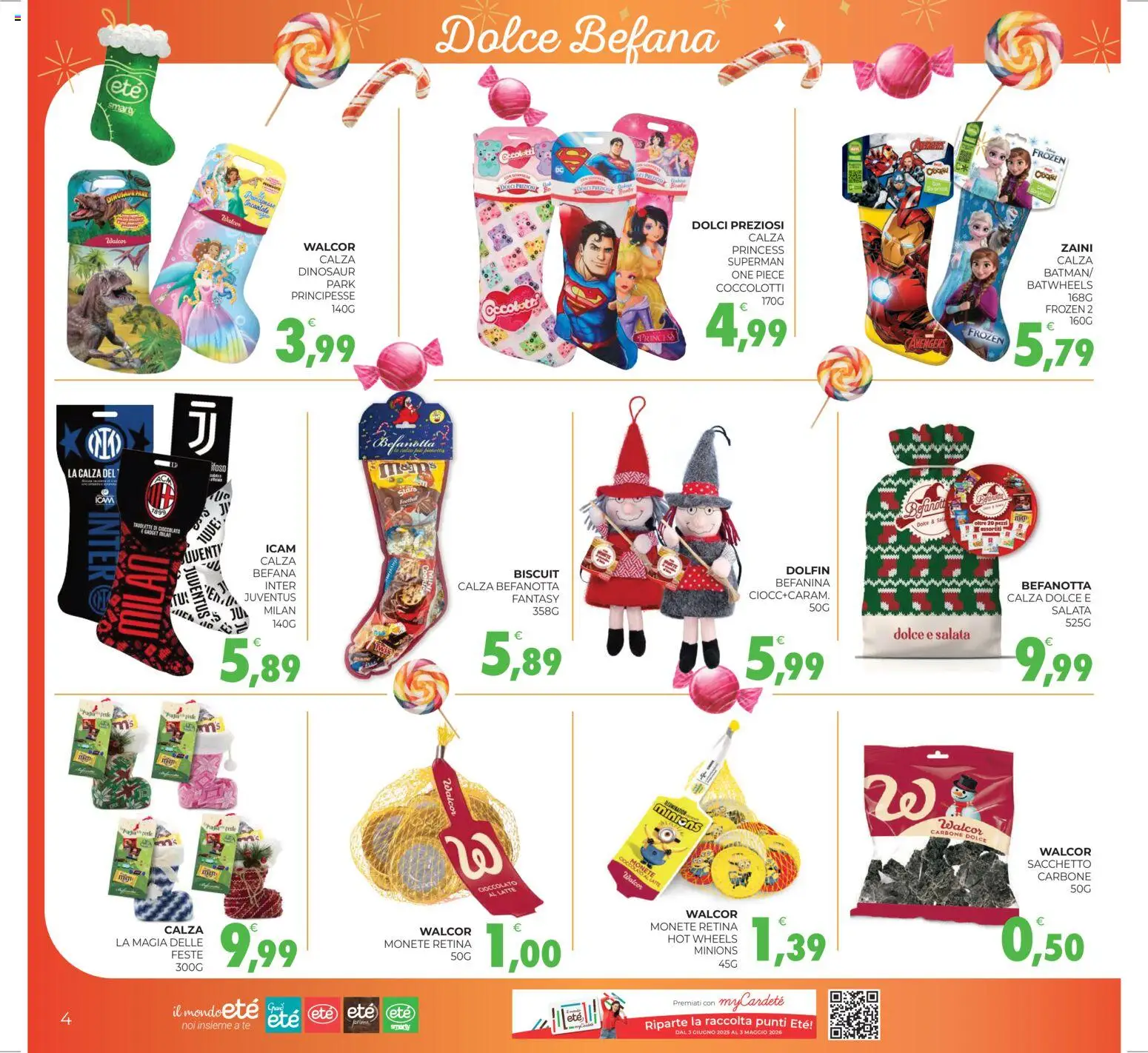 Volantino Eté del 27.12.2025 | Pagina: 4 | Prodotti: Cioccolato, Tè, Latte