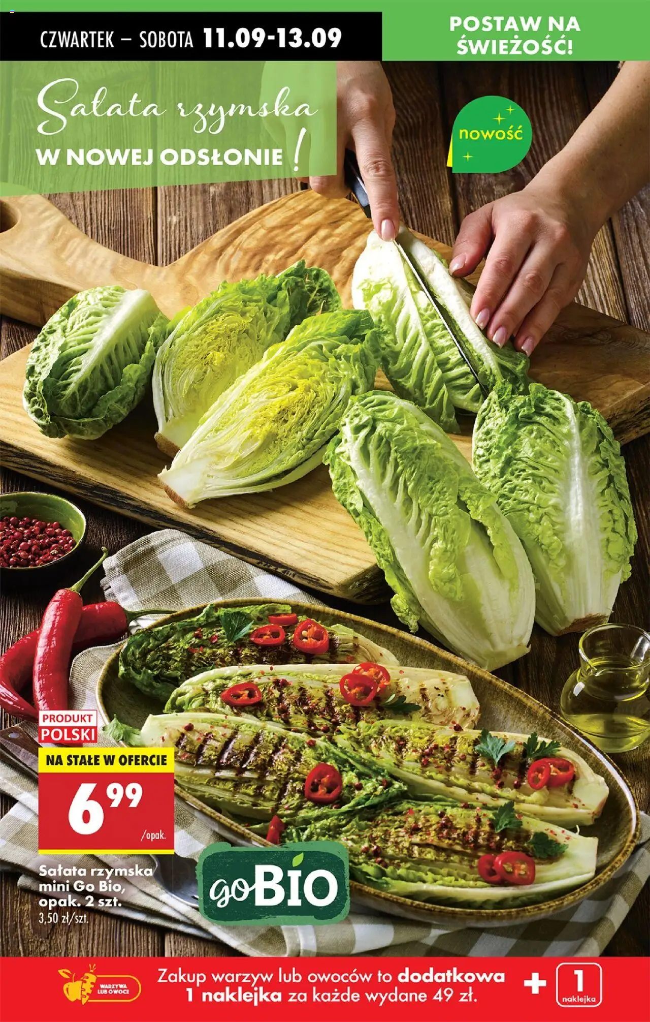 Biedronka gazetka - Oferta w tym tygodniu od 11.09.2025 | Strona: 64 | Produkty: Warzywa, Owoce