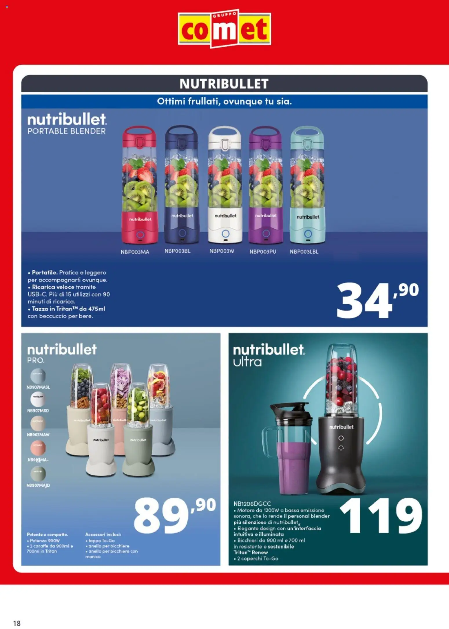 Volantino Comet del 31.10.2025 | Pagina: 18