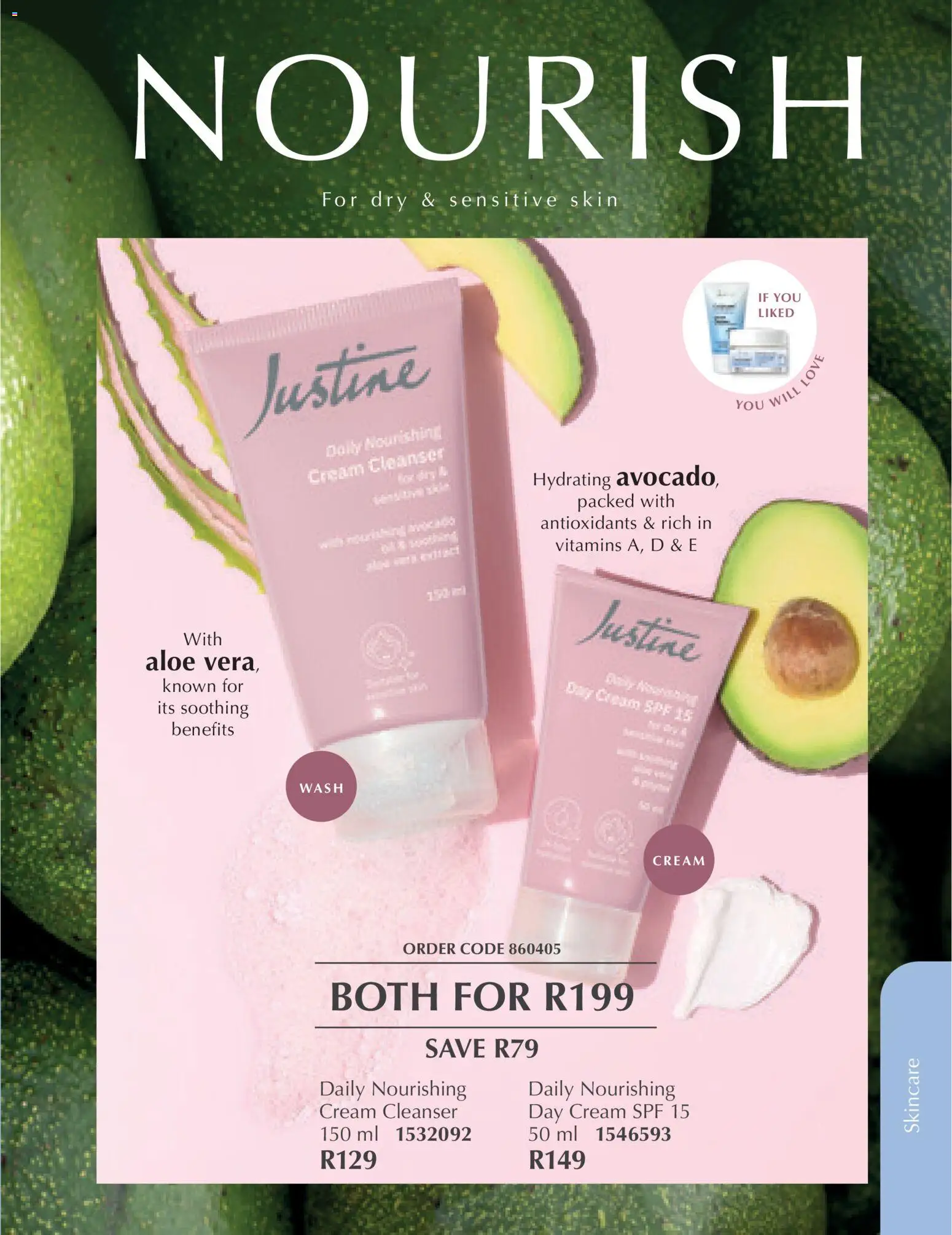 New Justine catalogue – valid from 01.03.2026 | Page: 25 | Products: Vitamins, Cream, Day cream, Cream cleanser