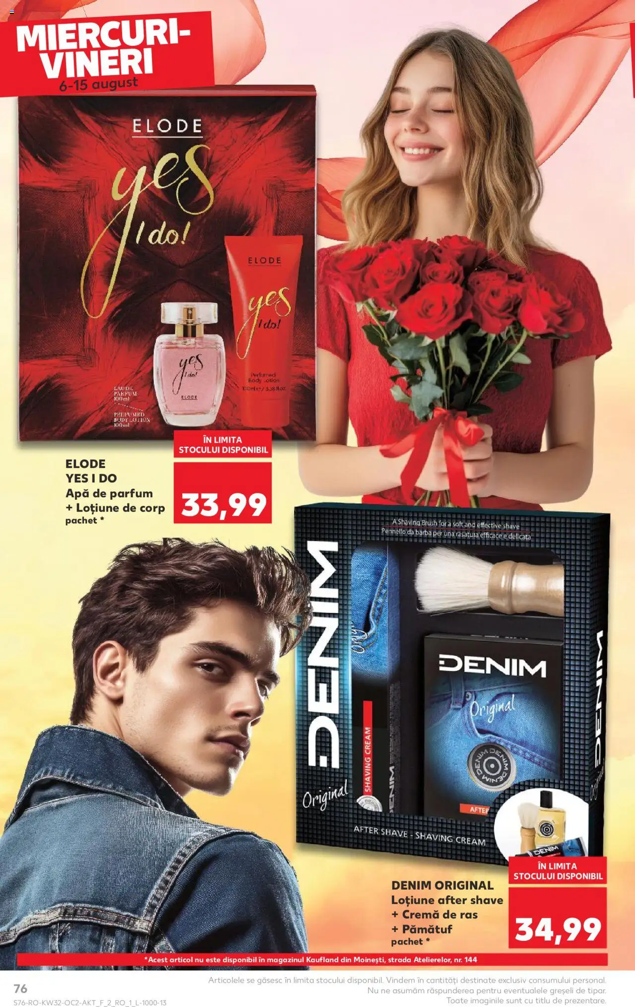 Catalog Kaufland - Tulcea – valabil de la 06.08.2025 | Pagină: 76 | Produse: Apă de parfum, Body, Parfum, Cremă
