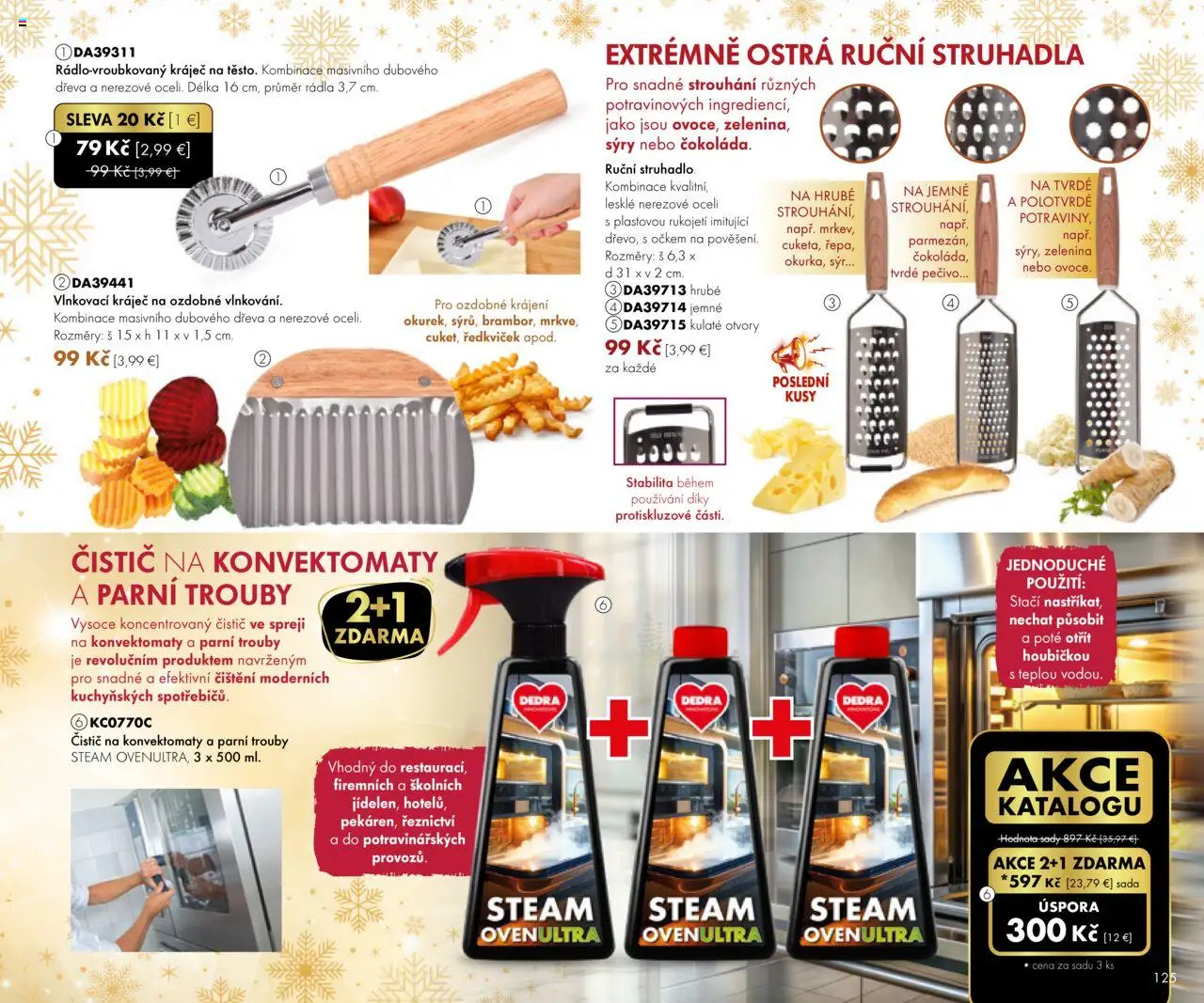 Nové Dedra akcie – leták je platný od 19.09.2025 | Strana: 125 | Produkty: Syr