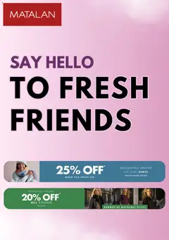 Preview of Matalan - Offers valid from 11.01.2026