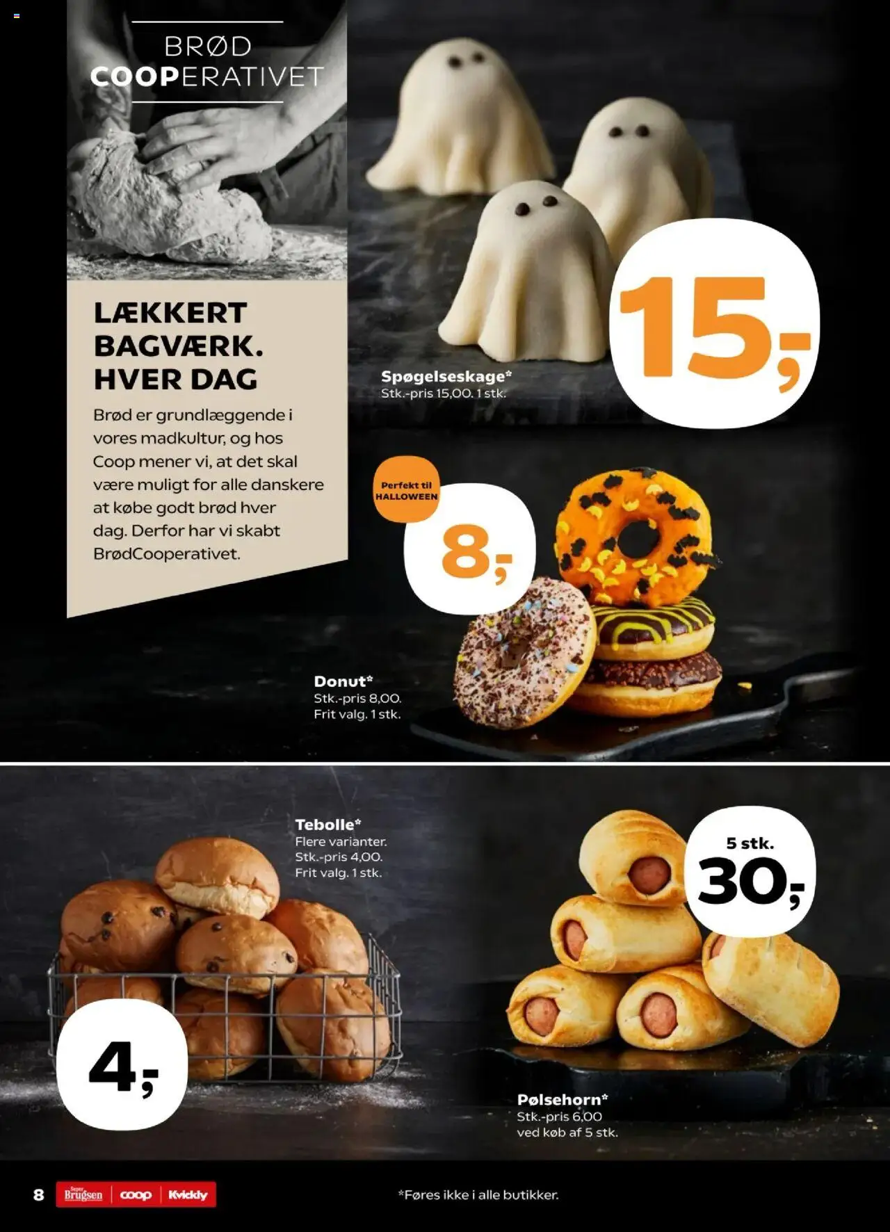 Super Brugsen tilbudsavis – gyldig fra 10.10.2025 | Side: 8 | Produkter: Brød