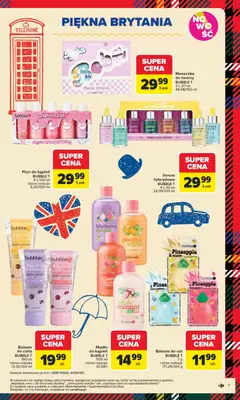 Pogląd oferty "Carrefour Gazetka" - ważna od 03.11.2025 | Strona: 9 | Produkty: Płyn do kąpieli, Kiwi, Mydło, Lotion