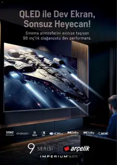16.10.2025 tarihinden itibaren geçerli olan Arçelik kataloğu önizlemesi | Sayfa: 85