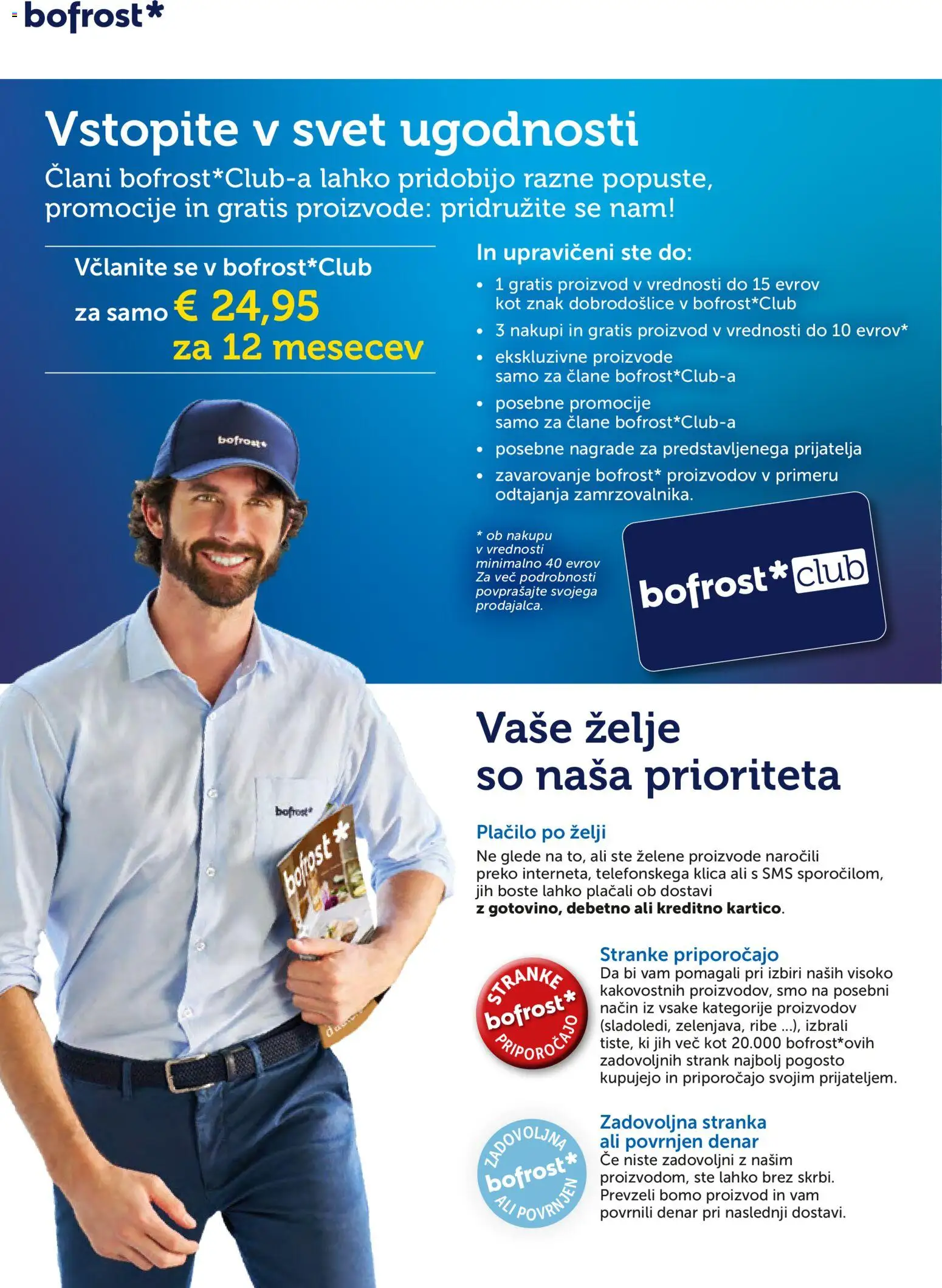 Novi Bofrost katalog ponudbe – veljaven od 01.11.2025 | Stran: 4 | Izdelki: Ribe, Zelje