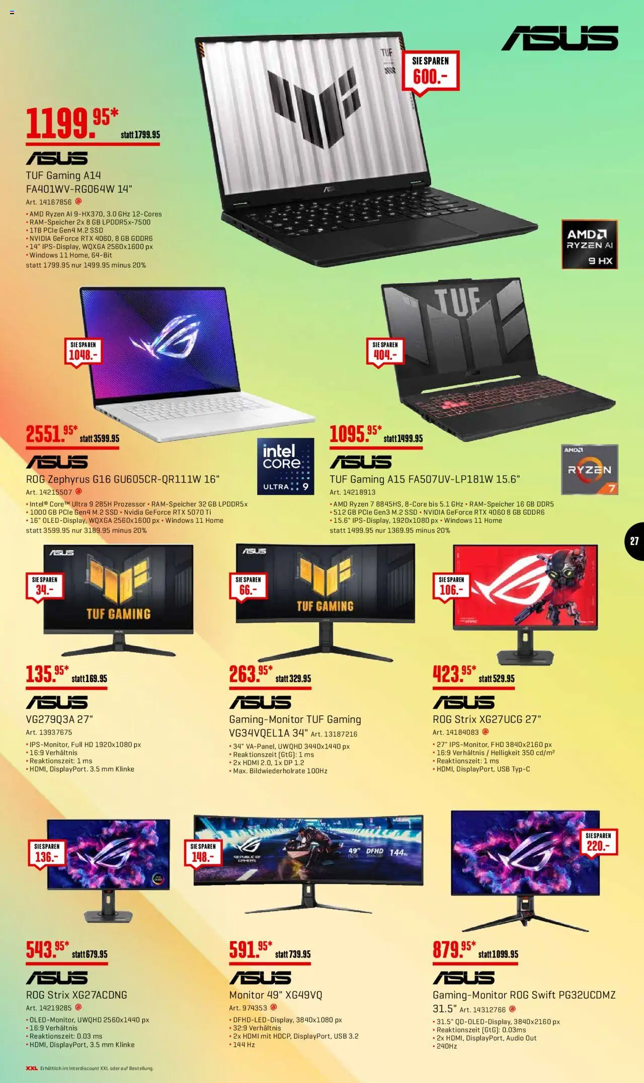 Interdiscount Aktionen Brand Love – gültig ab 08.09.2025 | Seite: 27 | Produkte: Audio, Monitor, Usb