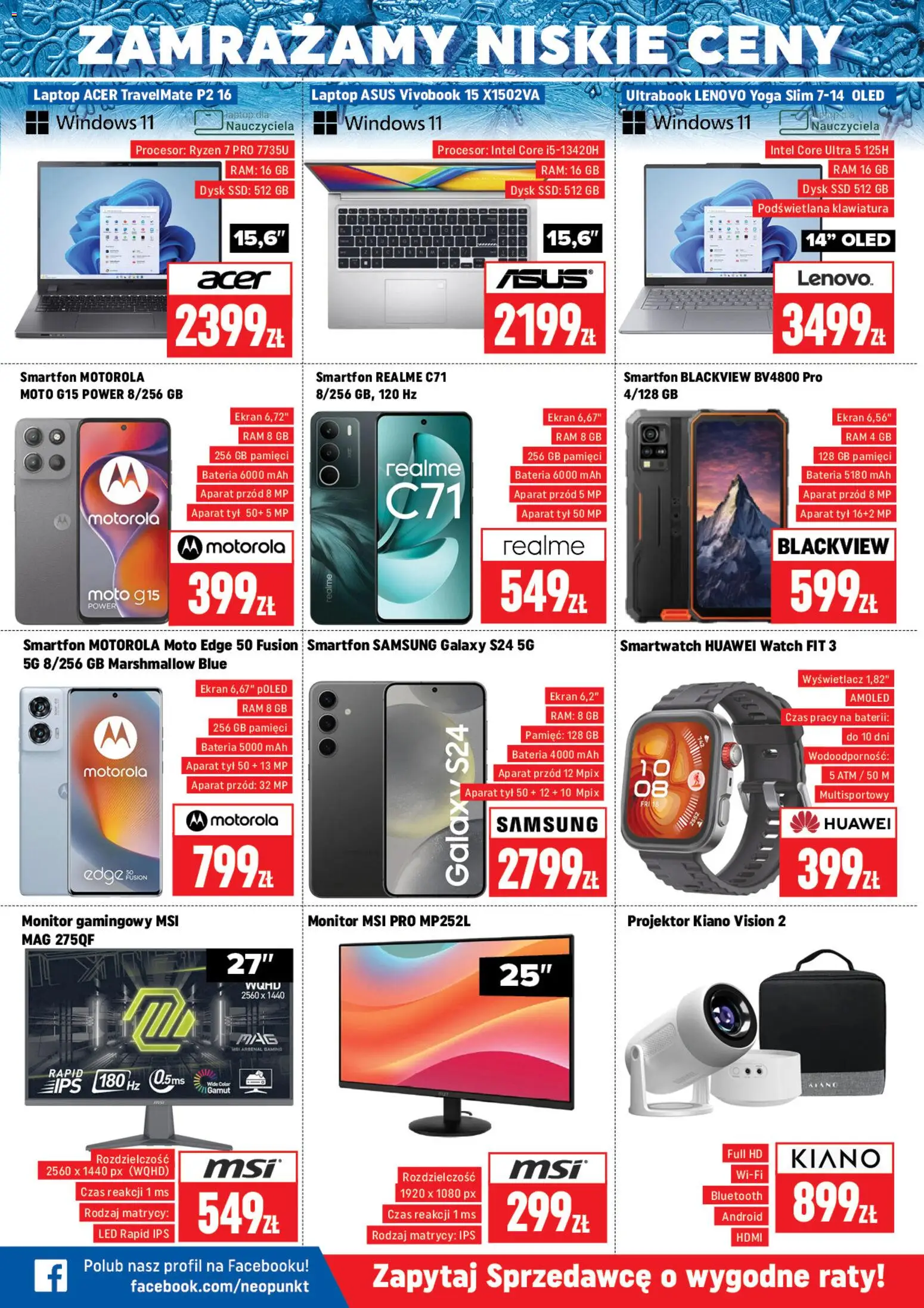 Neopunkt Gazetka od 05.01.2026 | Strona: 3 | Produkty: Klawiatura, Dysk, Smartwatch, Bateria