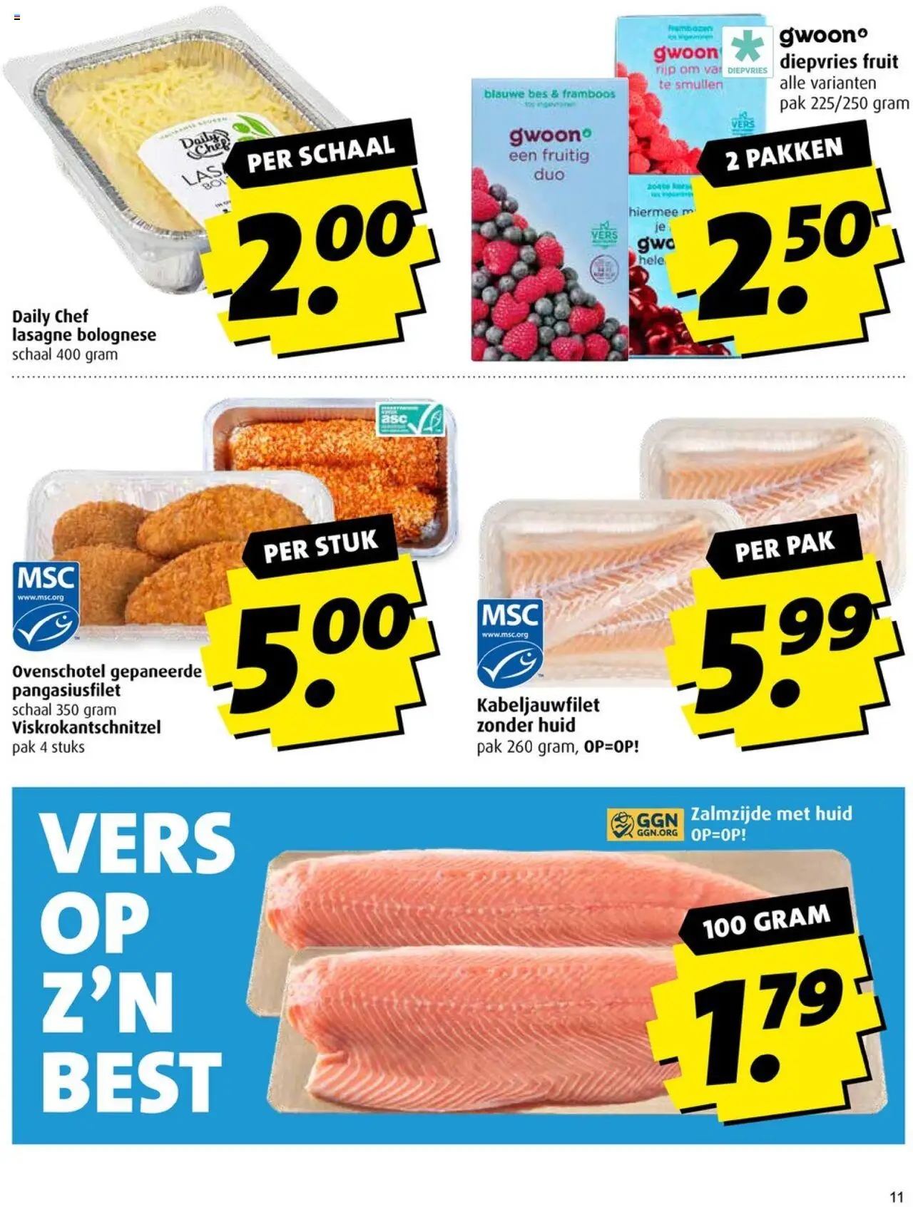  | Pagina: 11 | Producten: Schaal, Lasagne, Fruit