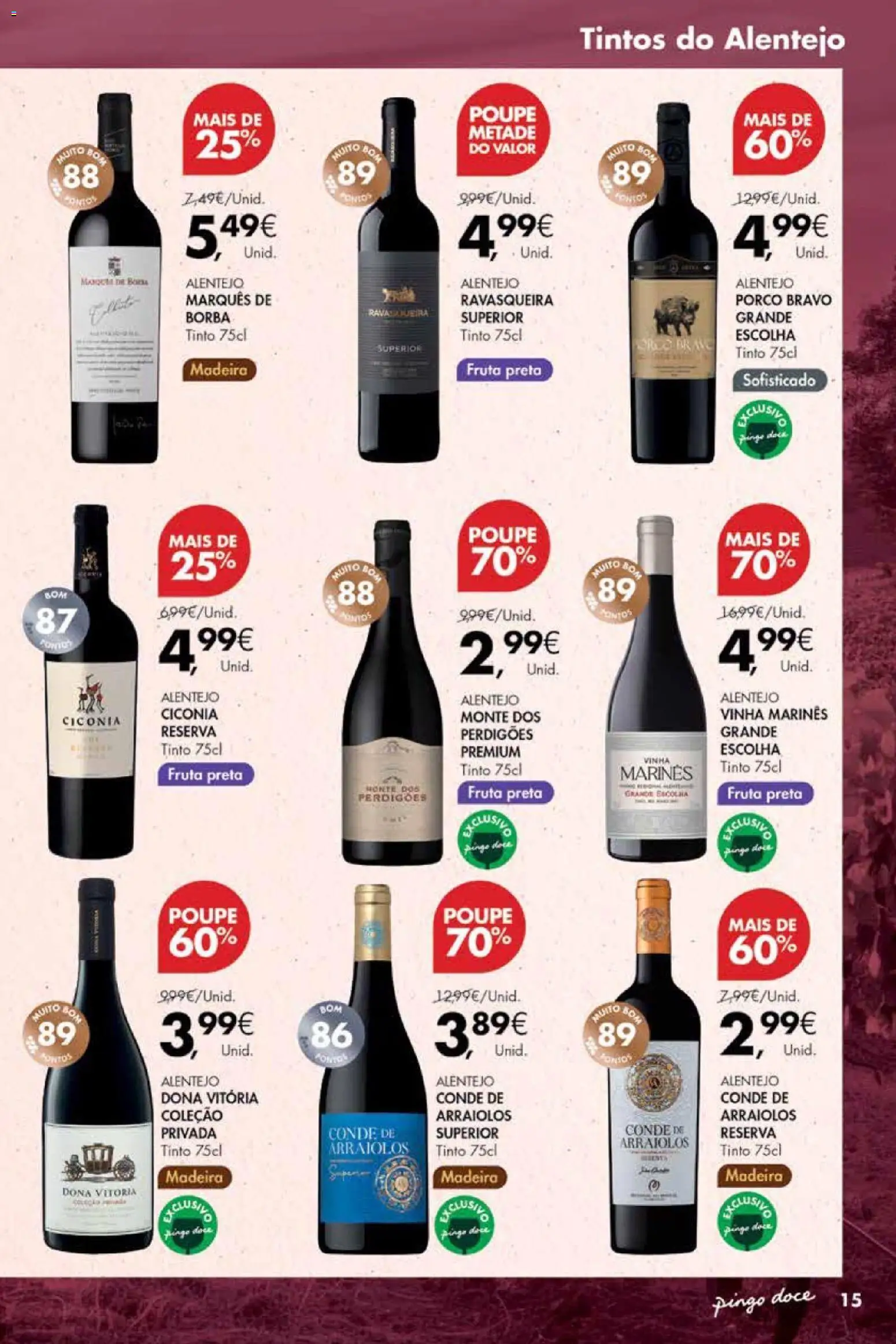 Pingo Doce - Vinhos e Sabores de Portugal Madeira │ válido de 13.01.2026 | Página: 15