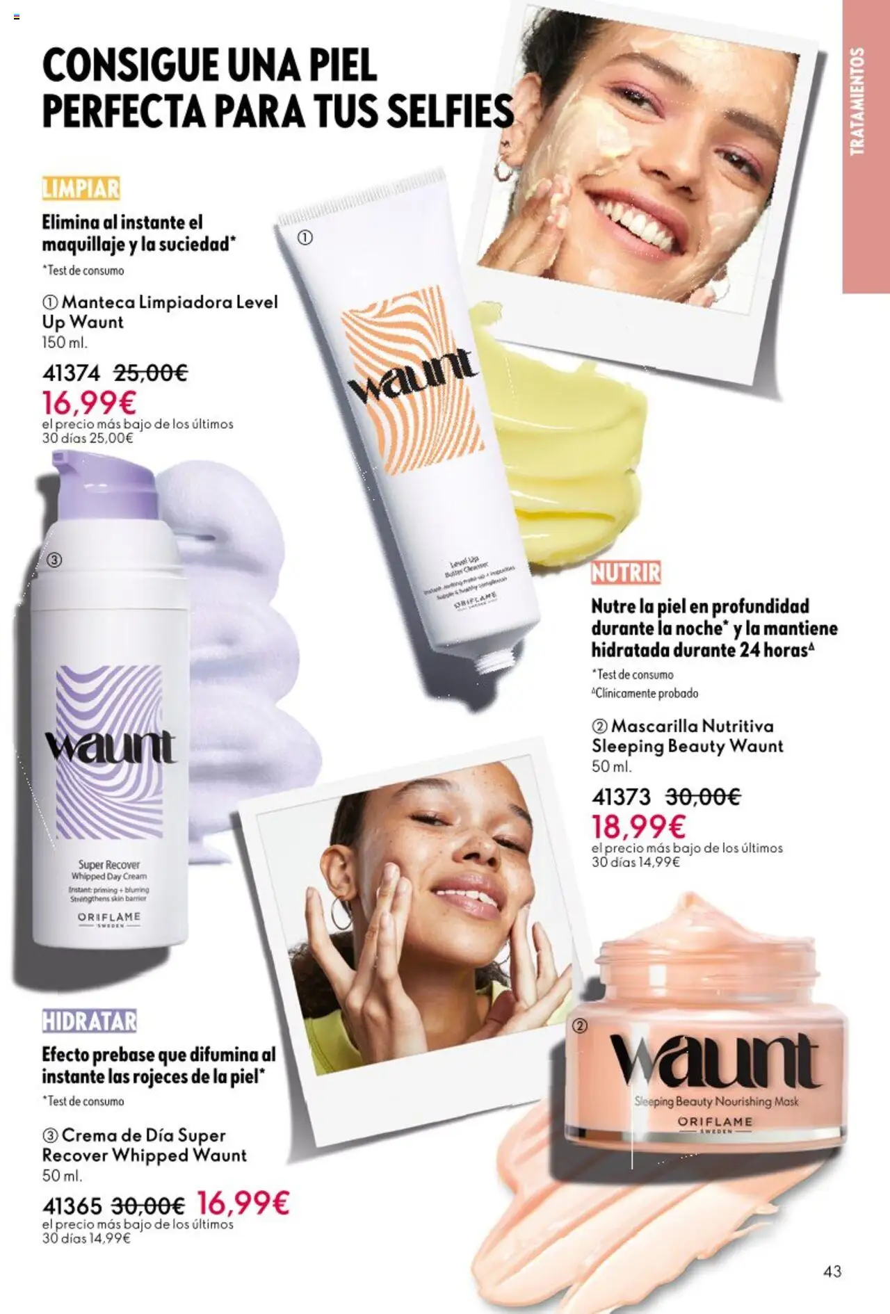 Oriflame - Catálogo Campaña 13 │ válido desde el 14.09.2025 | Página: 43 | Productos: Maquillaje, Manteca, Crema, Crema de día