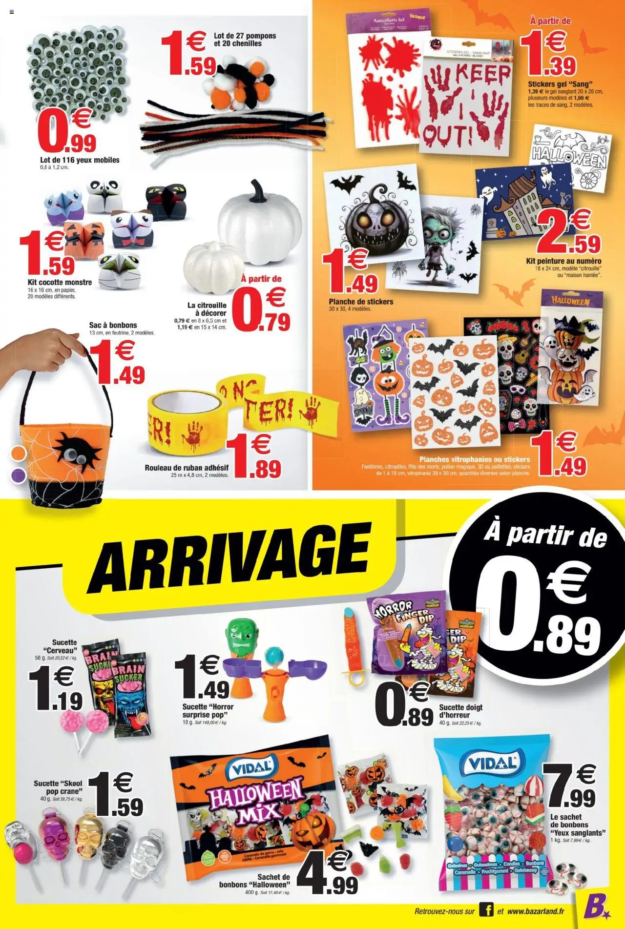 {H1} | Page: 7 | Produits: Sac, Citrouille, Rouleau, Bonbons