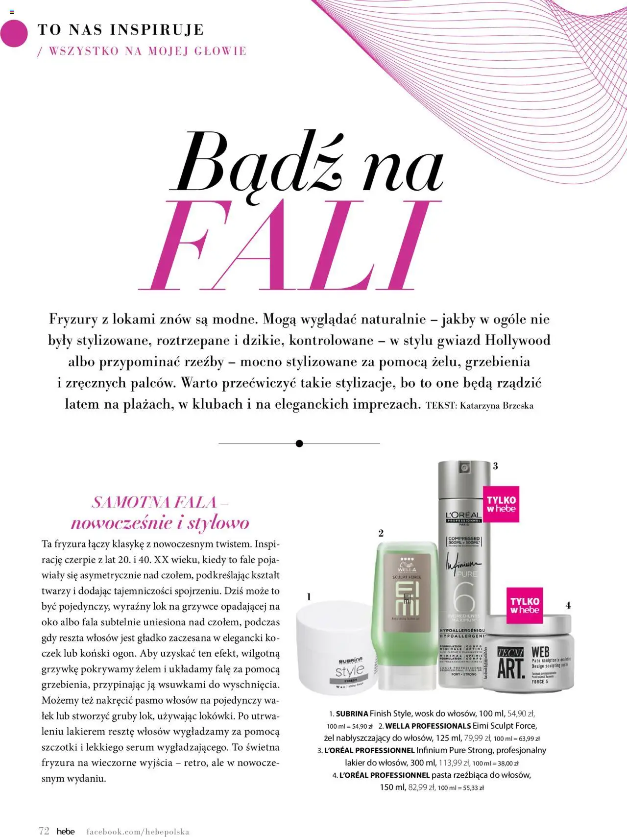 Hebe Gazetka - Magazyn od 01.05.2025 | Strona: 72 | Produkty: Finish