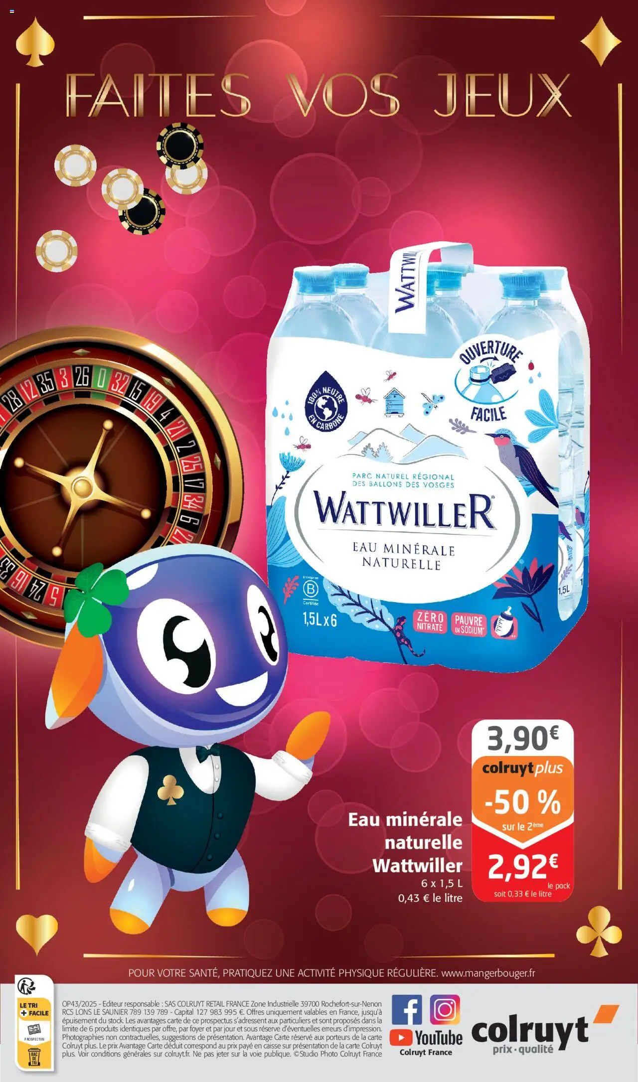 {H1} | Page: 35 | Produits: Eau minérale, Eau minérale naturelle, Wattwiller eau minerale naturelle, Jeux